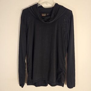 Zella Mesh Cowl Hoodie